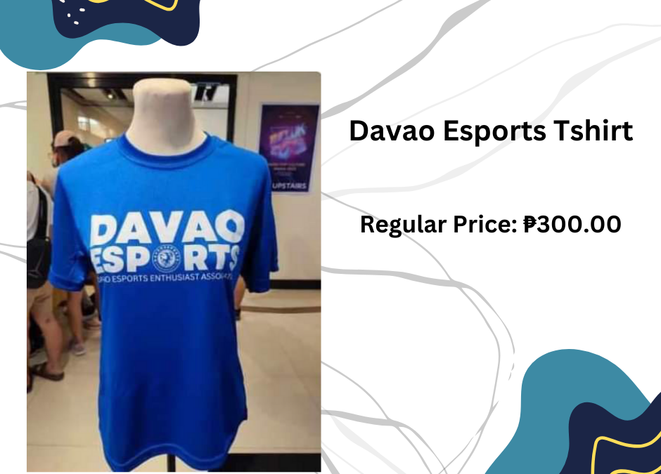 Davao Esports releases its official merch